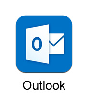 Open the Outlook app